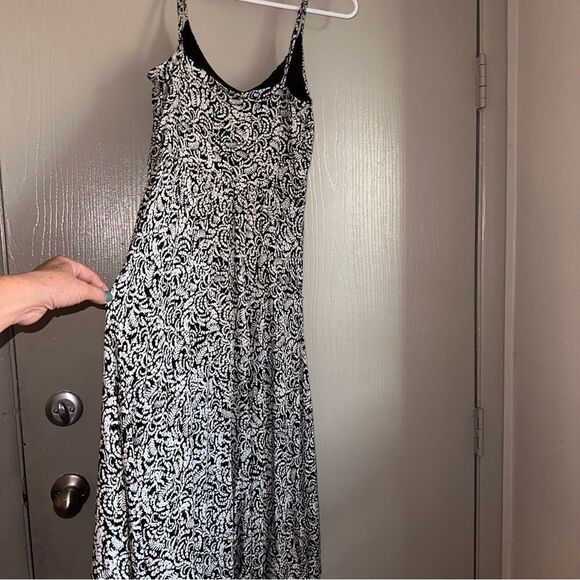 Ann Taylor Loft Jersey Dress Pockets Adjustable Straps - Picture 5 of 8